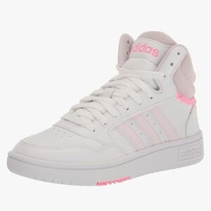 Women's Adidas Hoops 3.0 Mid Basketball Tennis Shoes, Size 8, NEW With Tags